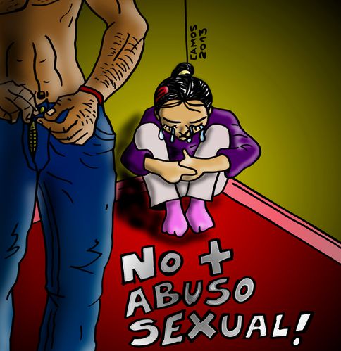 No + Abuso Sexual Color