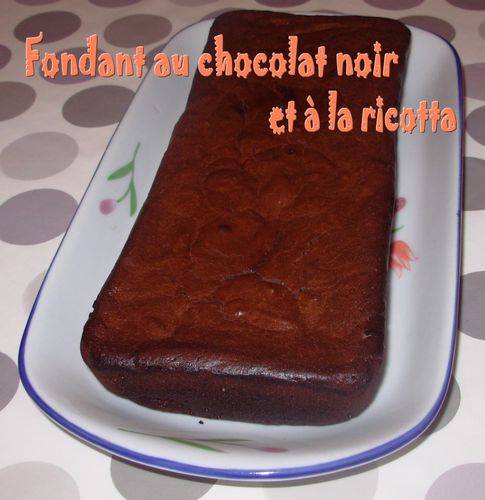 Fondant chocolat-ricotta2