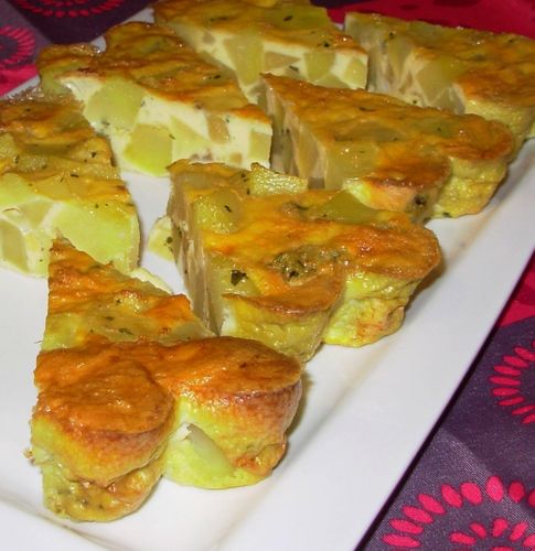 Tortilla de pommes de terre au bacon et aux herbes4