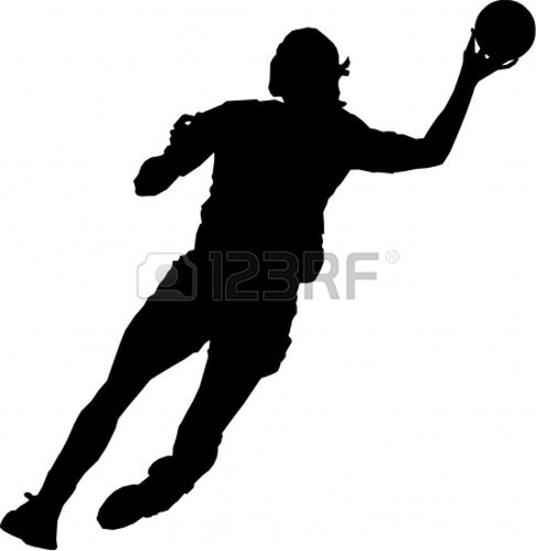 15628178-isole-feminine-de-handball-joueur