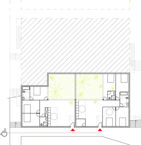 logements ind groupé rdc