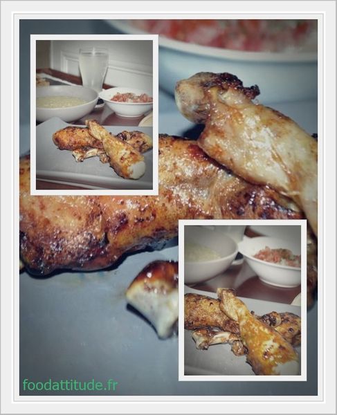 Cuisses de poulet braisées à la sauce soya (soja)