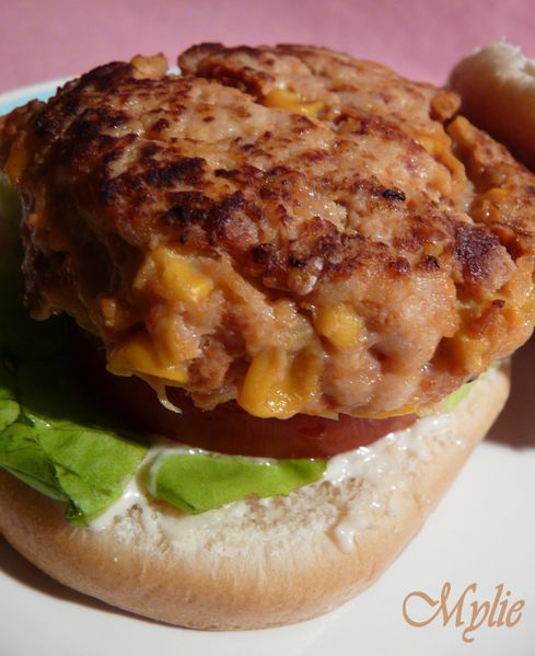 hamburger dinde légumes 2