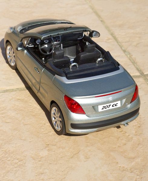 PEUGEOT 207 CC CABRIOLET GRIS NOREV27