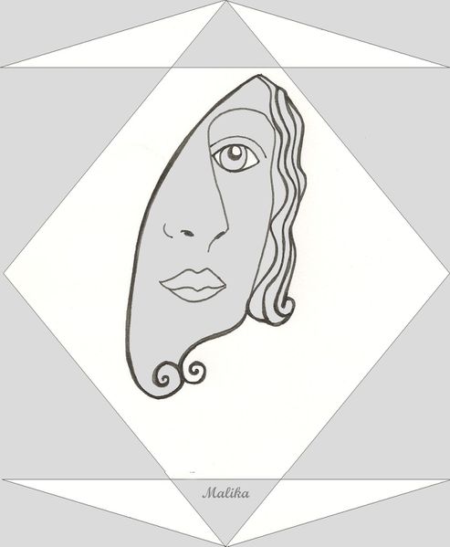 Moiitié de visage