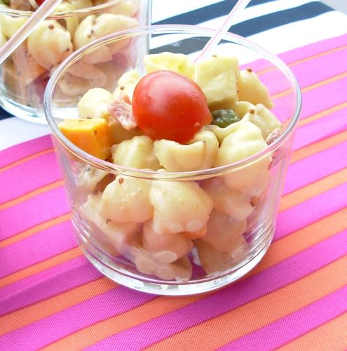 Salade de pâtes parisienne en verrine4