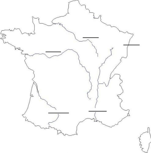 Carte De France Vierge Carte De France Gratuite