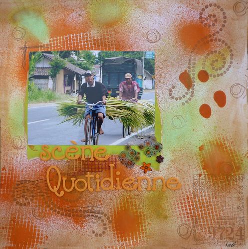 scene quotidienne