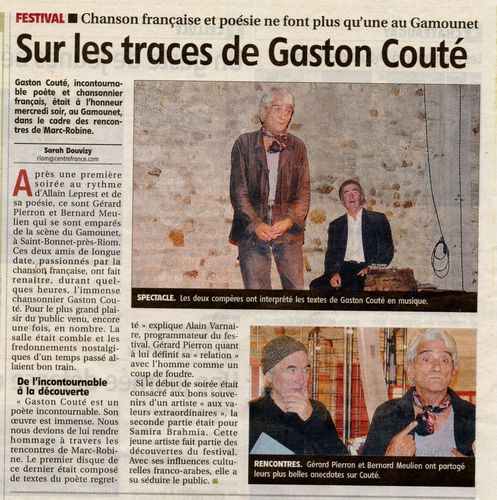Rencontres marc robine 2018