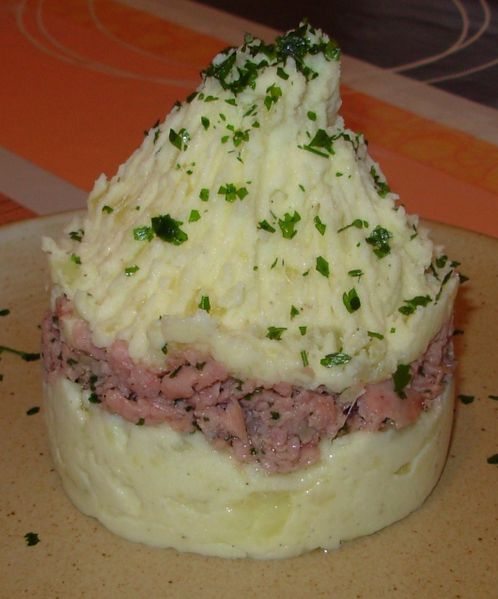 Parmentier au pâté hénaff3
