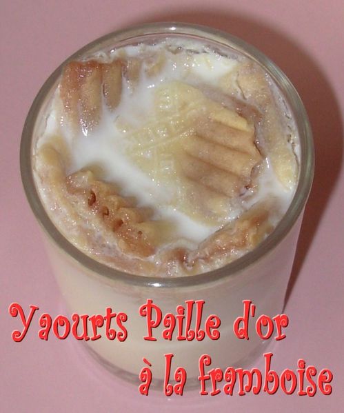 Yaourts paille d'or framboises2