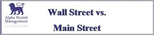 Wall Street versus Main Street 14 avril 2010