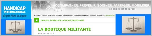 Handicap International bannière 1