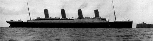titanic en rade