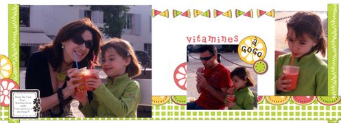 Vitamines a gogo