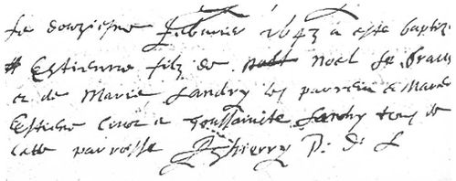 de grave etienne acte naissance