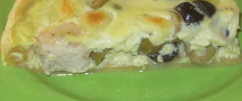 Tarte poulet-mozza-olives5