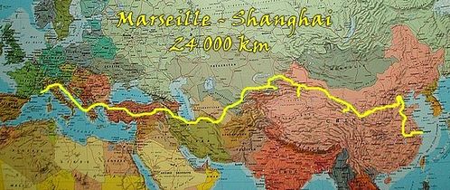 france chine moto parcours
