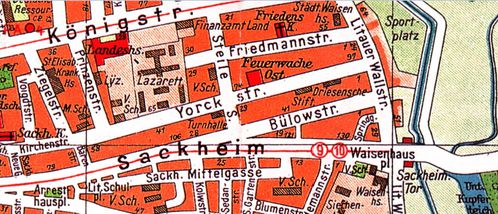 Yorckstr. Plan 1928-1