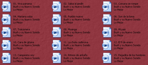 Bush Y Su Nuevo Sonido A Chiricano Bush Y Su Nuevo Sonido A Chiricano