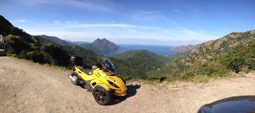 mai 2013 la corse en spyder can-am