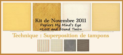 Kit de novembre 2011 - 2