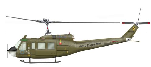 UH-1D 1ST CAV