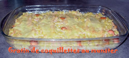 Gratin de coquillettes au munster2