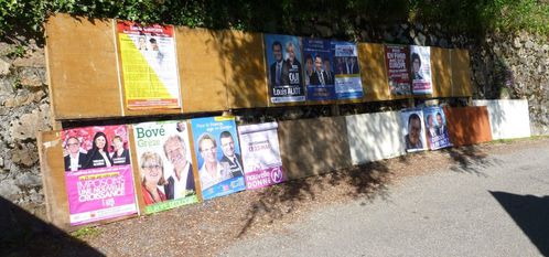 razecueillé panneaux élections européennes