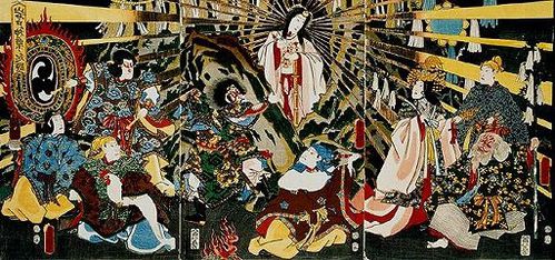 Amaterasu, Utagawa Kunisada