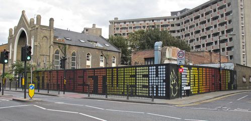 Londres street-art Hackney smiley Eine 4