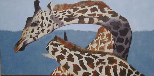 duo de girafes