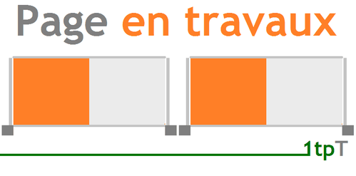 page en travaux