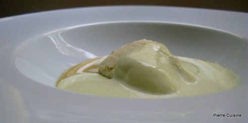 Crème glacée à la pistache - l'heure du thé