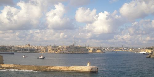 Le port de La Vallette, Malte, le 10 octobre 2008