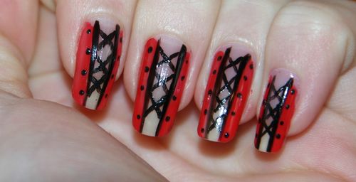 Corset rouge 3