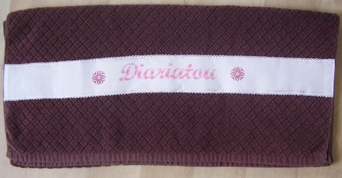 Serviette prune p1