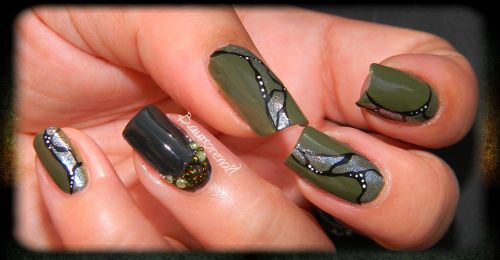 nail,art,kaki,7