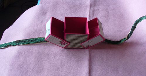 3 boîte ecrin stampin up