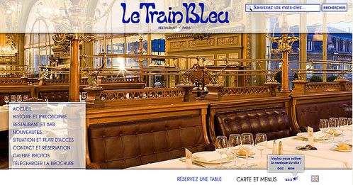 Restaurant : Le Train Bleu (Gare de Lyon - 75012 PARIS
