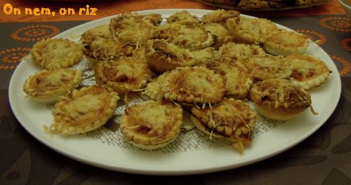 Mini-tartelettes au jambon à la napolitaine1