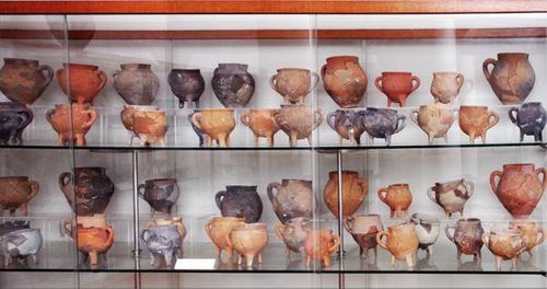 713d4 Pylos, musée de Chora, poteries mycéniennes