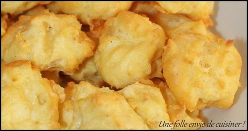 Gougères au cantal (2)