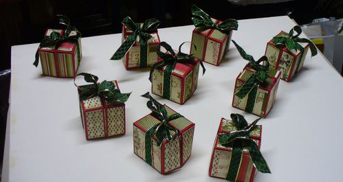 boîte écrin stampin up