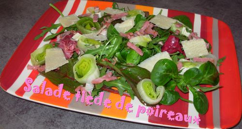 Salade tiède de poireaux3
