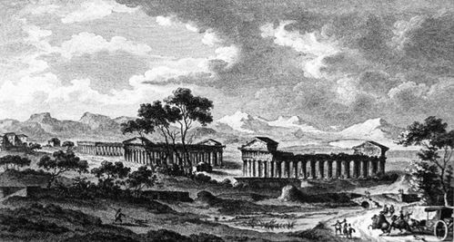547a1a Paestum dans le Voyage de Saint-Non