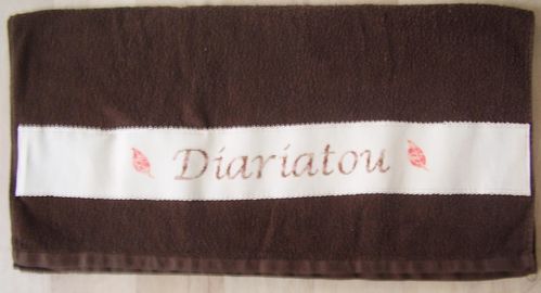 Serviette marron p1