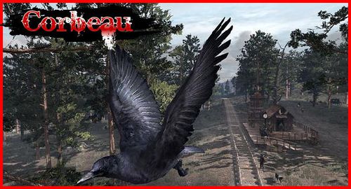 Red Dead Redemption Animal Corbeau