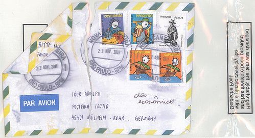 Mail Art - Nova Cantareira - São Paulo - SPM - Brasil