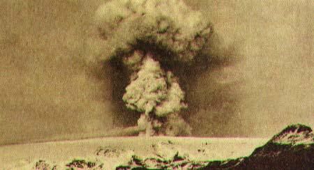 volcan katla éruption 1918